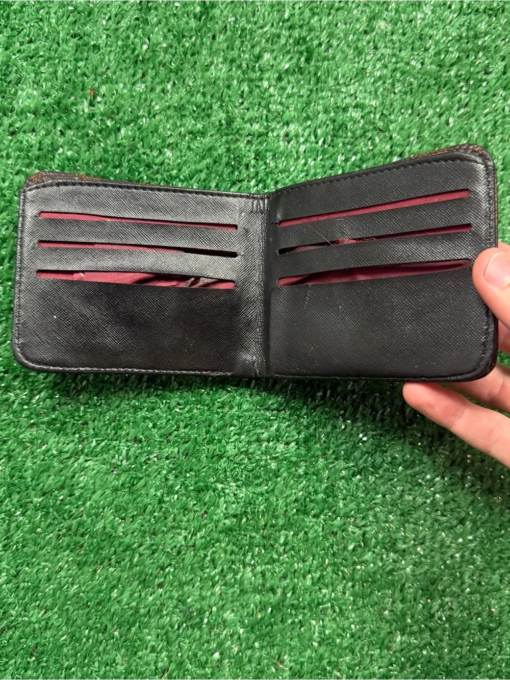Louis Vuitton Brown Damier Canvas Bi-Fold Wallet